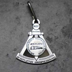 NEW: South Pole Station Commemorative Zipper Pull (From Station Commissary)