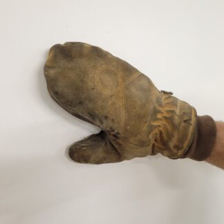 Cold Weather Leather Mittens (Used)