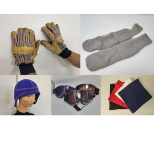 Cold Weather Bundle- Gloves, Socks, Hat & Goggles