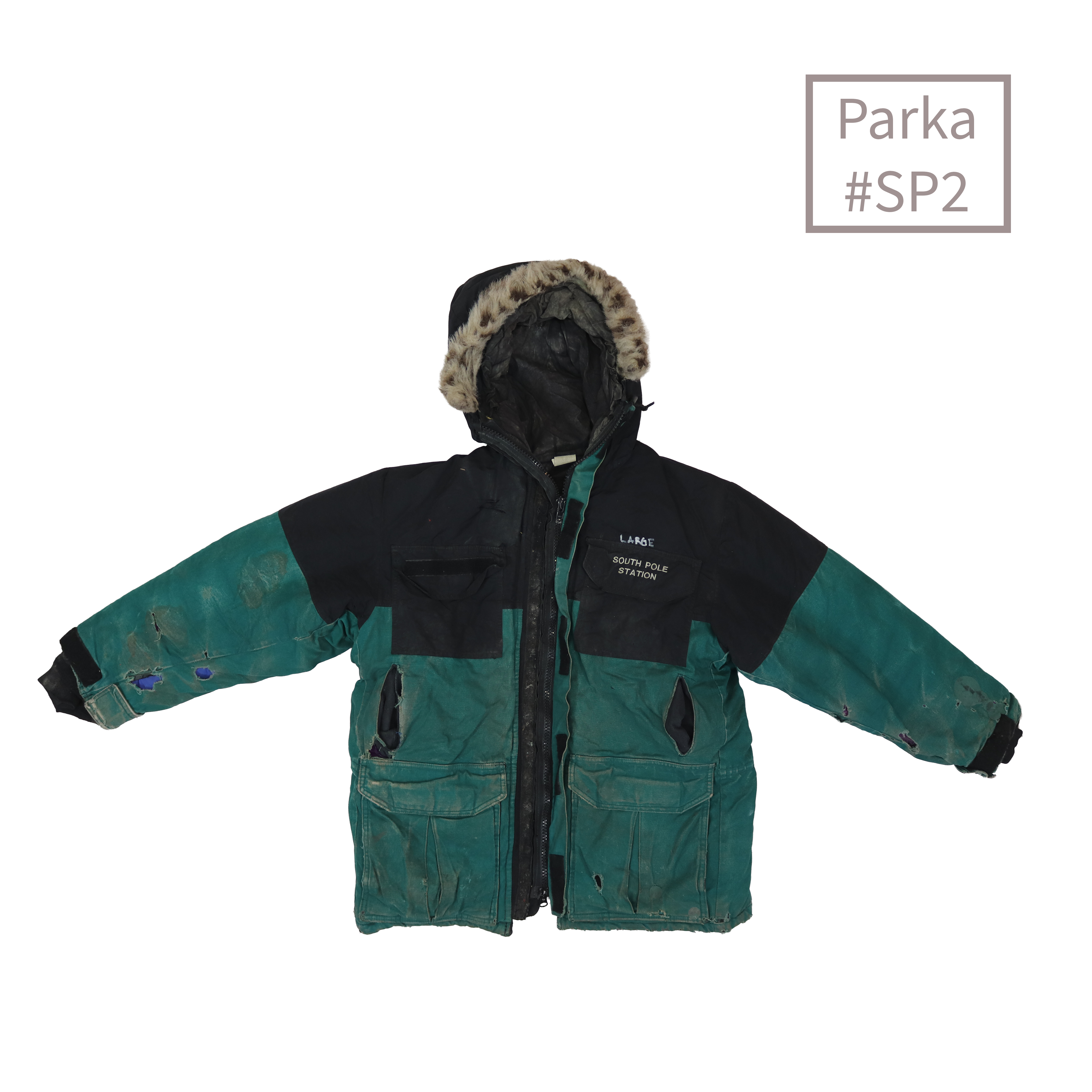 Poor Condition 'South Pole Station' Northern Outfitters Parka (Needs Repair)